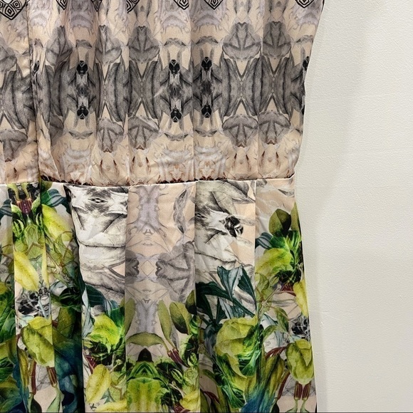 Amelia New York Aztec Print Pleated Dress Lace 14 - Picture 6 of 8